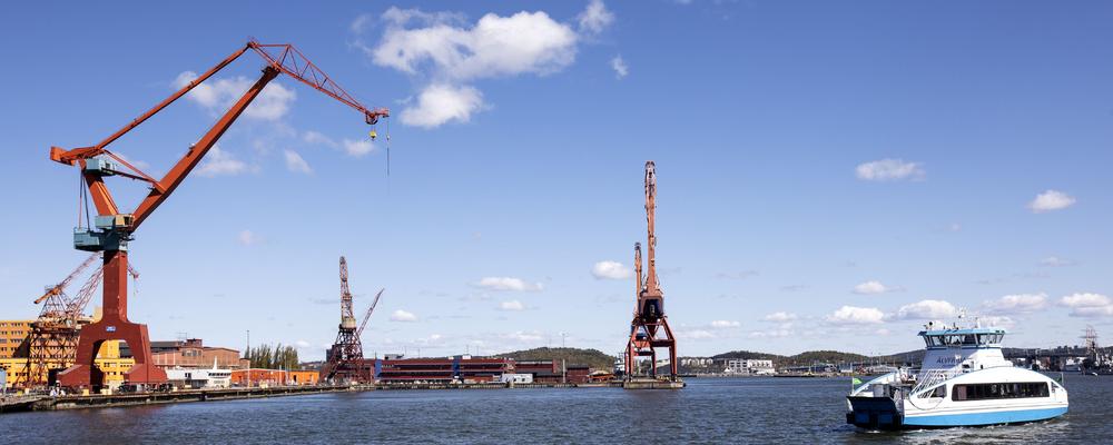 Göteborgs opera och skeppet barken viking