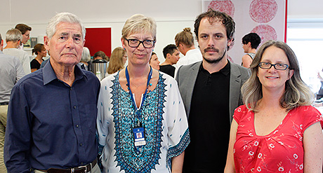 David Isitt, Pia Köhlmyr, Joe Kennedy och Anita Barnard