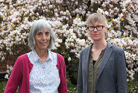 Sally Boyd och Stina Ericsson. Foto: Monica Havström.