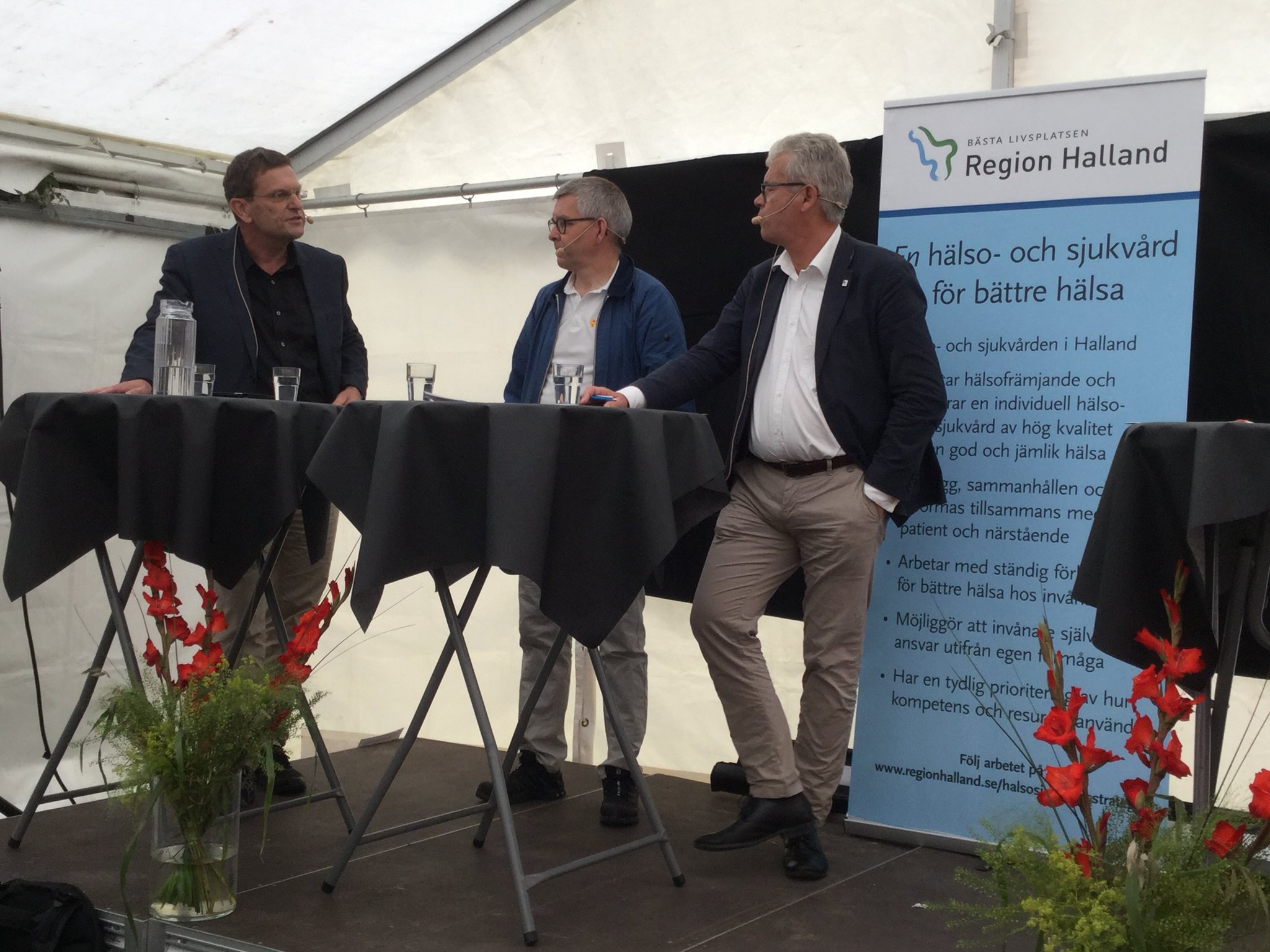 GPCC Eric Carlström debatterar i Almedalen