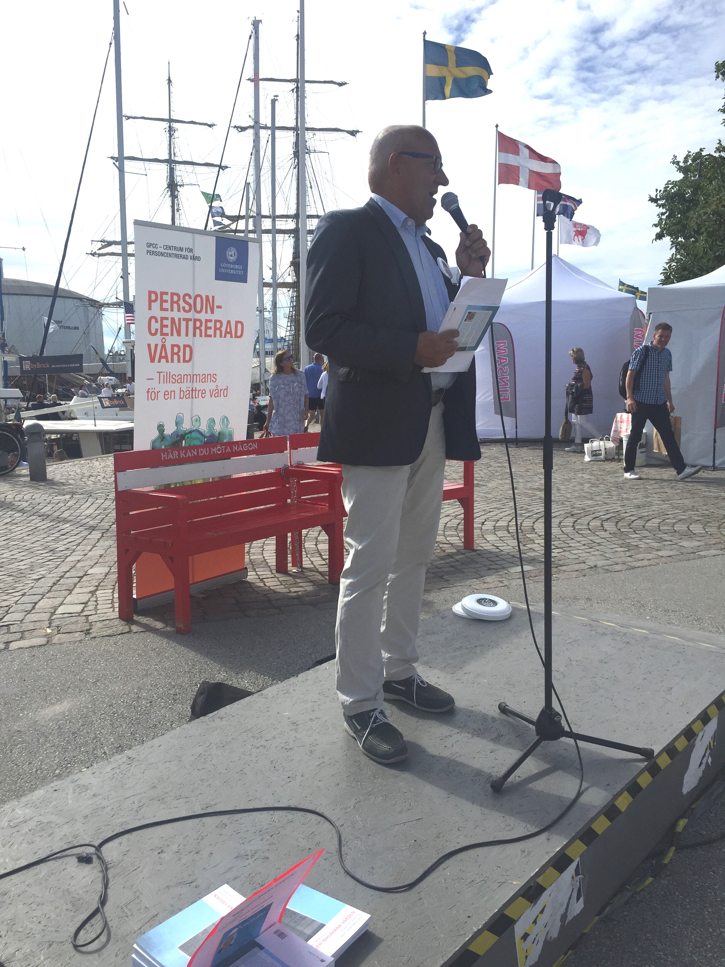 Hans-Inge Persson i Almedalen