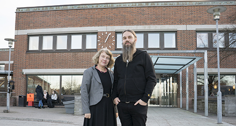 Marie Demker och Göran Larsson