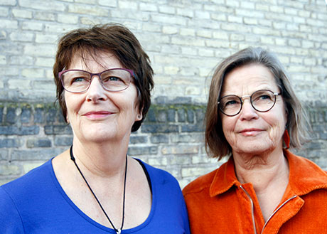 Bild på Ilse Hakvoort och Agneta Lundström.