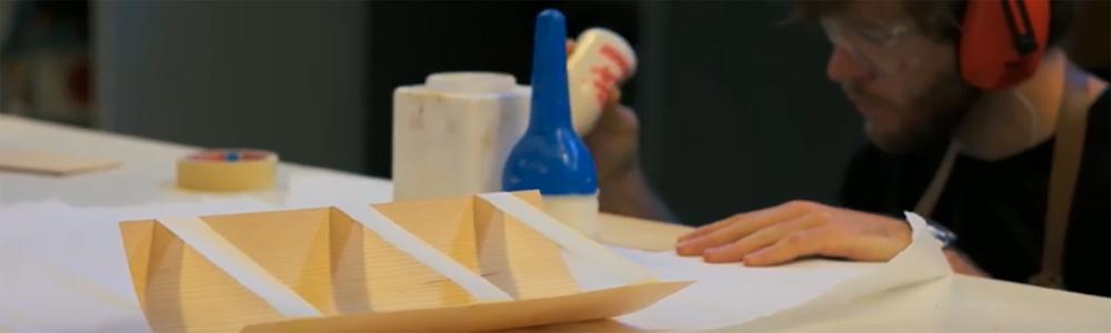 Image from video about BFA Programme in Wood Oriented Furniture Design