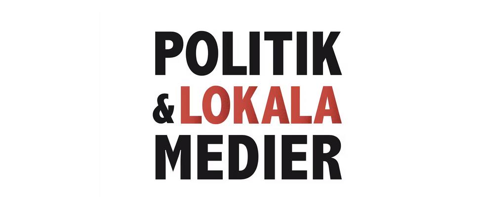 Omslag till rapporten Politik och lokala medier