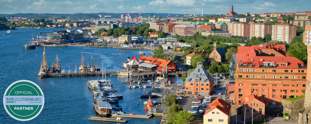 Bild över hamninloppet, Göteborg