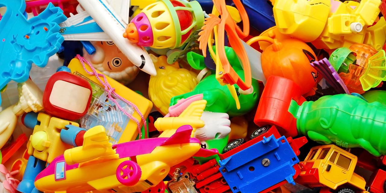 Plastic toys on sale