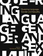 Ny bok av Tommaso M. Milani: Queering Language, Gender and Sexuality