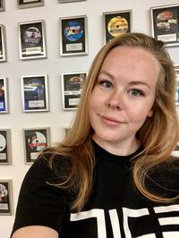 Jessica Sollander works with the production of the FIFA-games