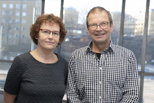 Inger Gjertsson och Lennart Jacobsson.