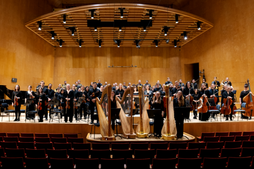 University of Gothenburg Symphony Orchestra på stora scenen i Göteborgs Konserthus