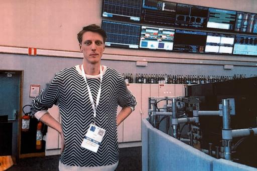 Fysikstudenten Jonathan Herlitz på CERN