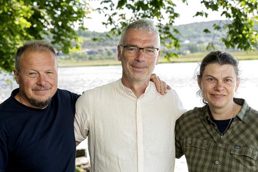 Störentusiasterna Dan Calderon, Johan Höjesjö och Linnea Jägrud