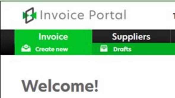 Click invoice and Create new