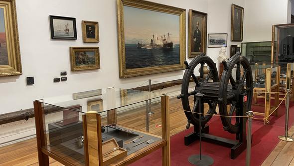 The Chilean National History Museum's exhibition on the War of the Pacific.