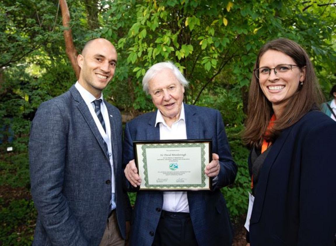 honorary GGBC member 2018 Sir David Attenborough