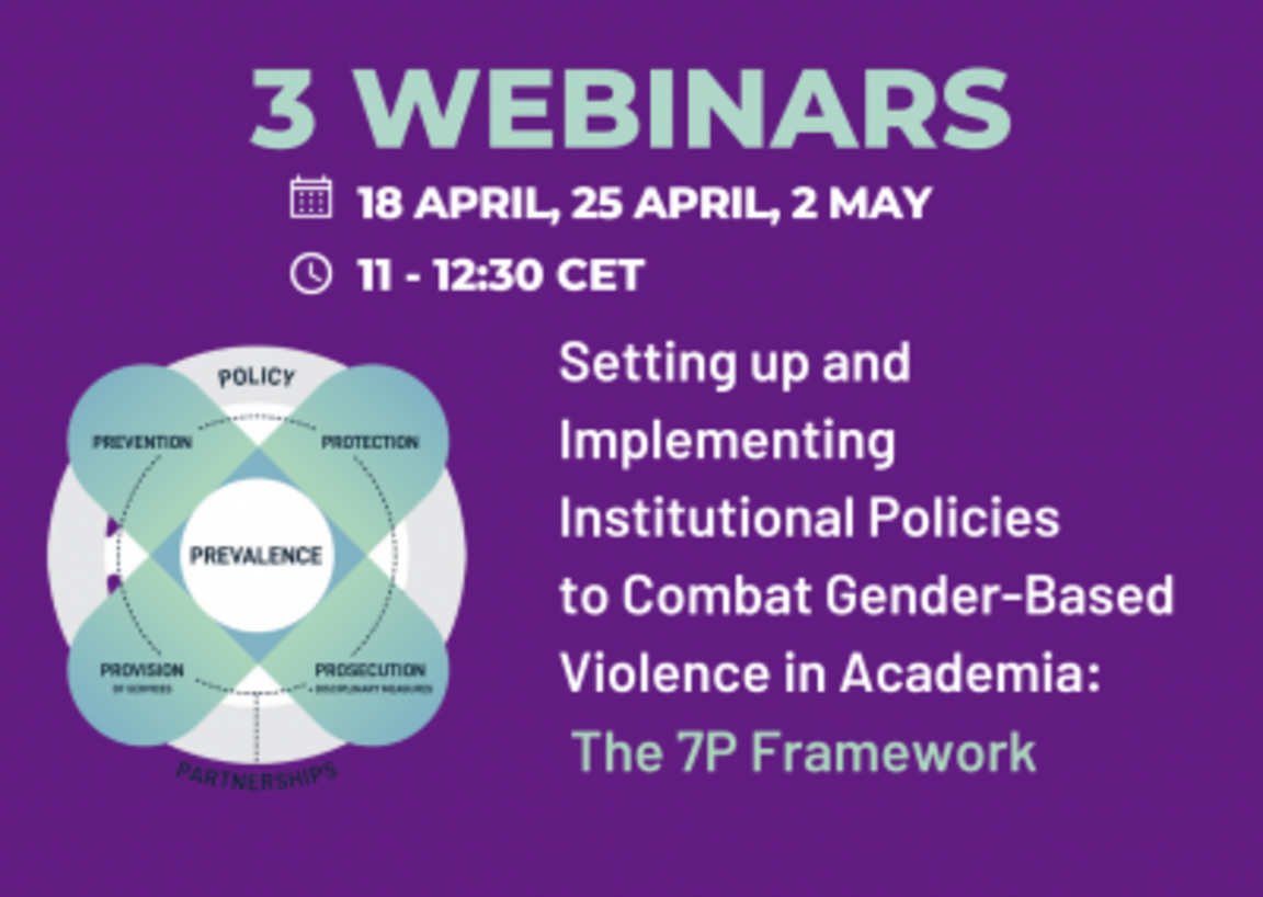 Three Webinars On Combating Gender Based Violence In Academia